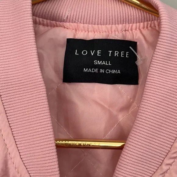 Love Tree | Pink Bomber Jacket - Picture 4 of 9